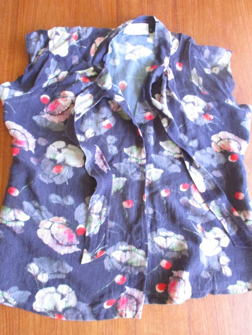 Alison Wonderland Tie Neck Blouse